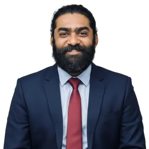 Portrait of Vishnu Pillai